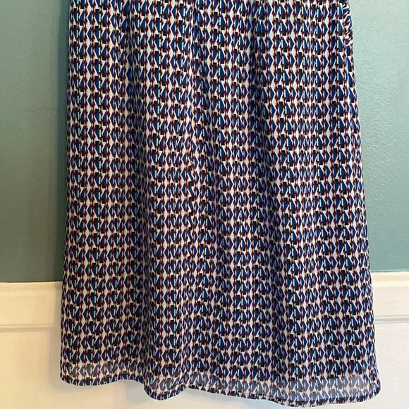 Reiss women’s dress - size 2 - short sleeve - patterned - twist front - like new - Picture 9 of 9